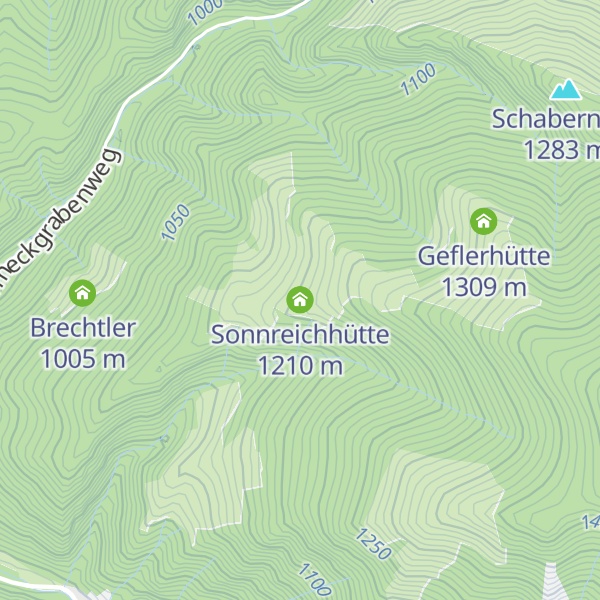 Map of Sonnreichhütte