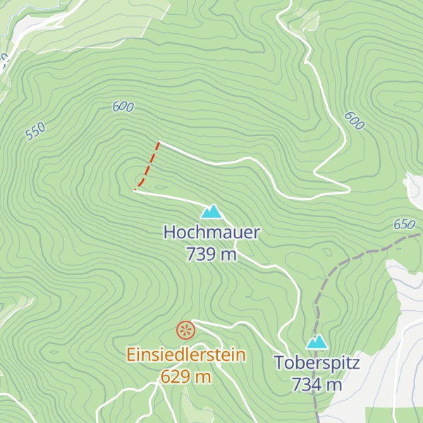 Map of Hochmauer