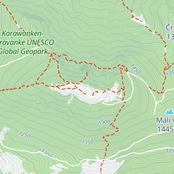 Map of Oddajni center Plešivec