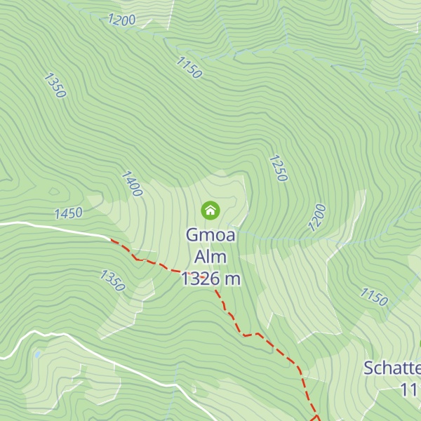 Map of Gmoa Alm