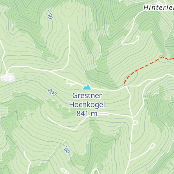 Map of Grestner Hochkogel