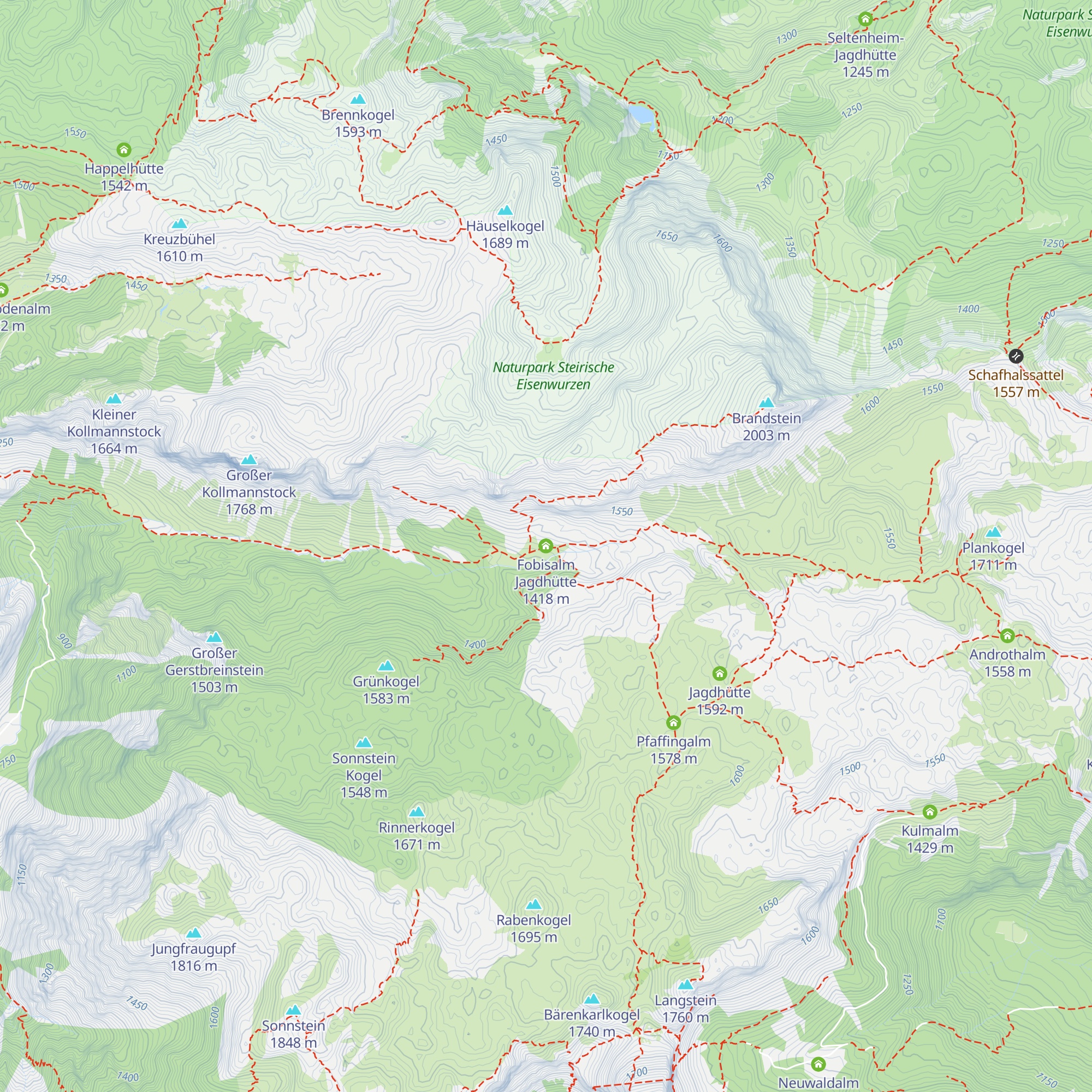 Fobisalm Jagdhütte map