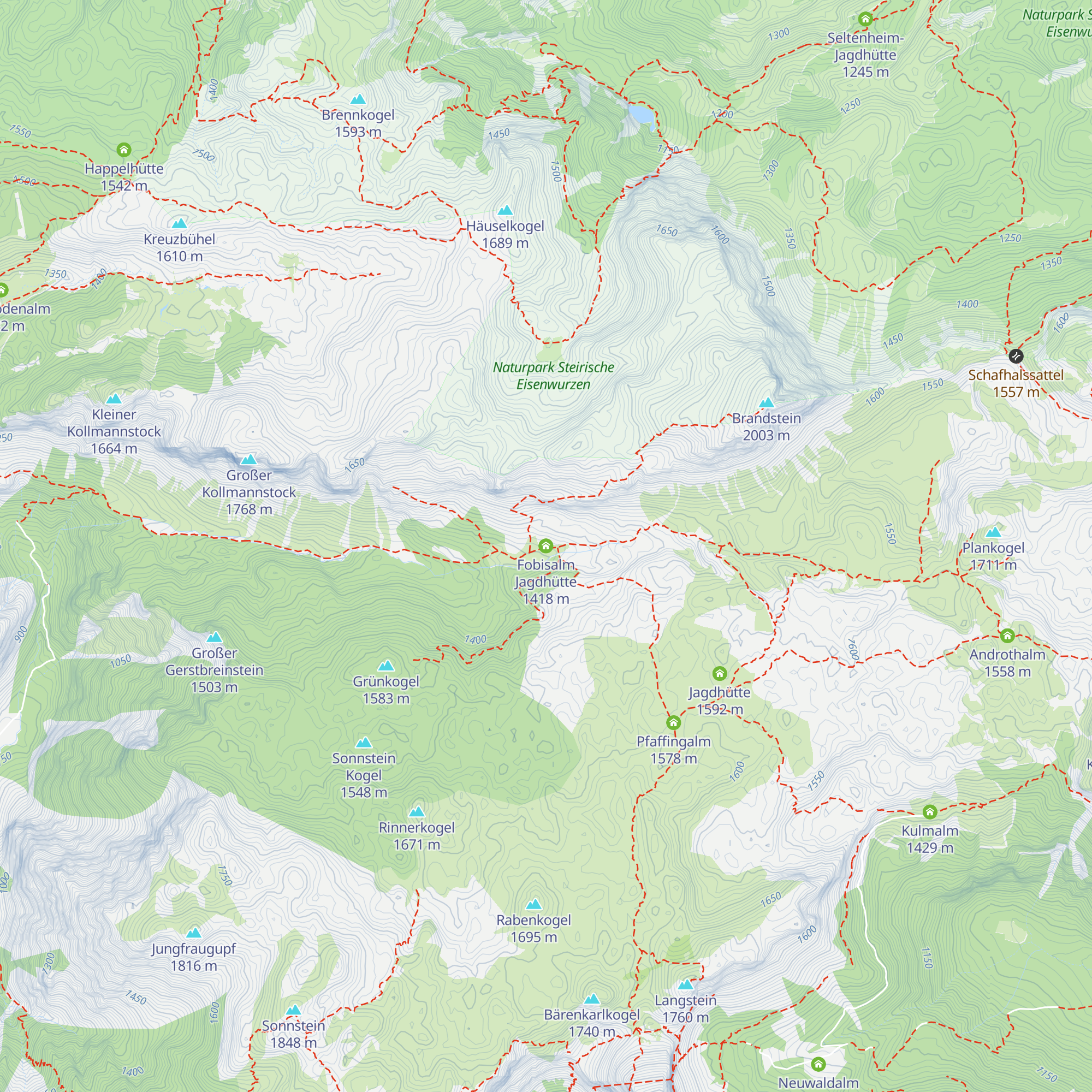 Fobisalm Jagdhütte map