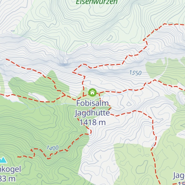 Map of Fobisalm Jagdhütte