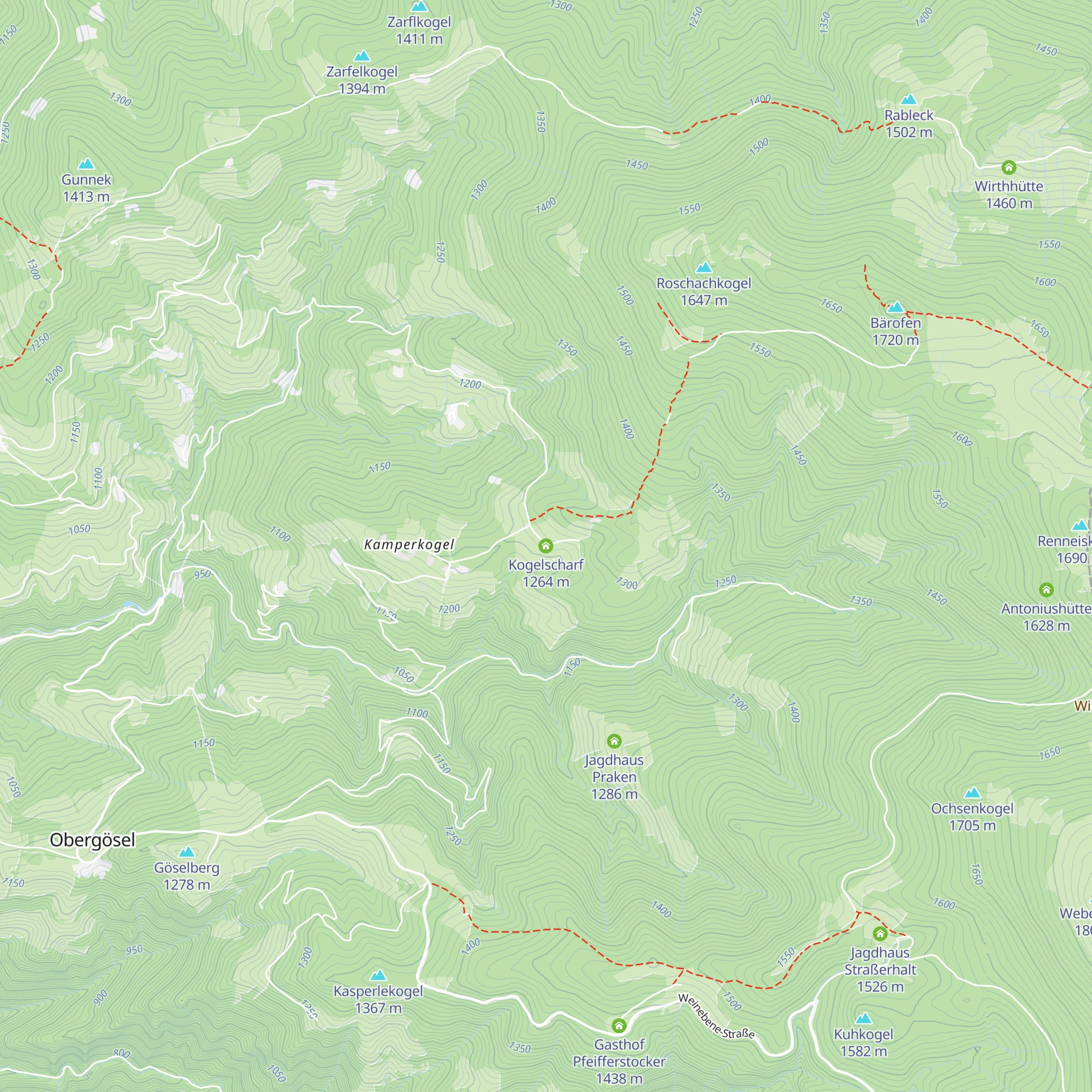 Kogelscharf map