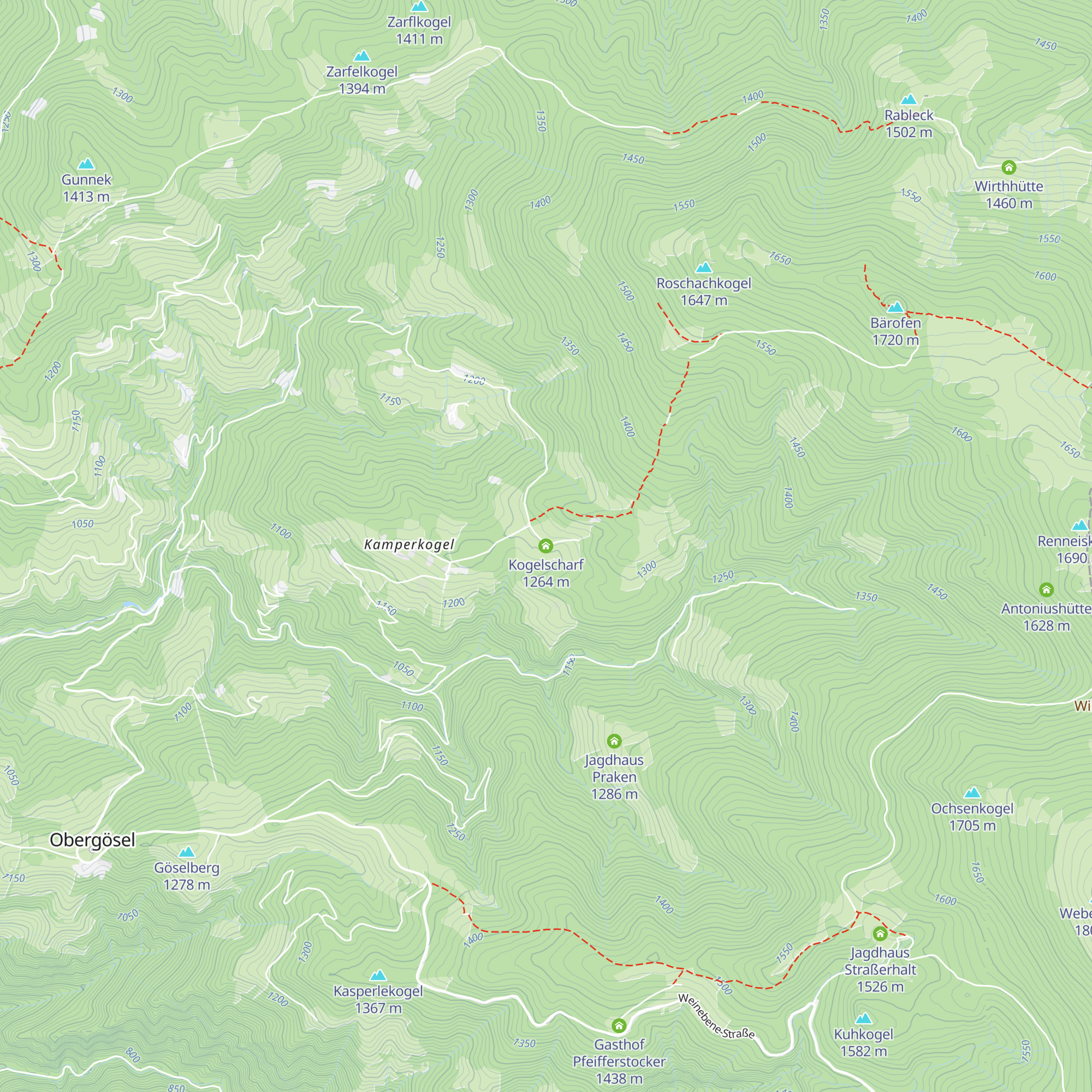 Kogelscharf map