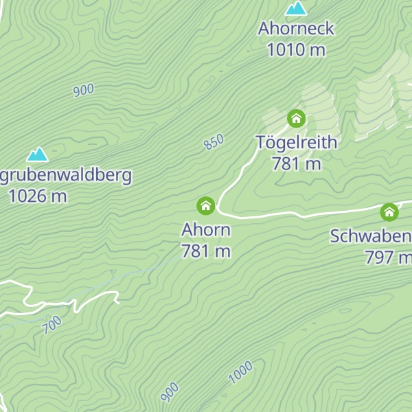 Map of Ahorn