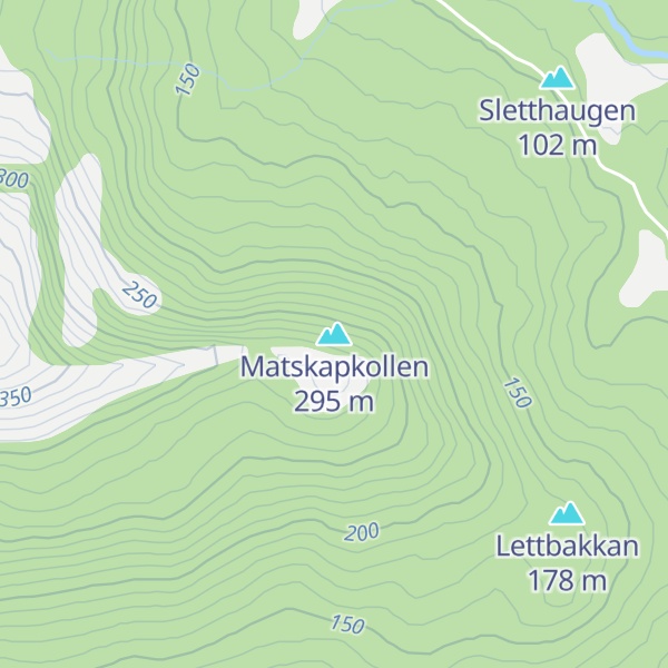 Map of Matskapkollen
