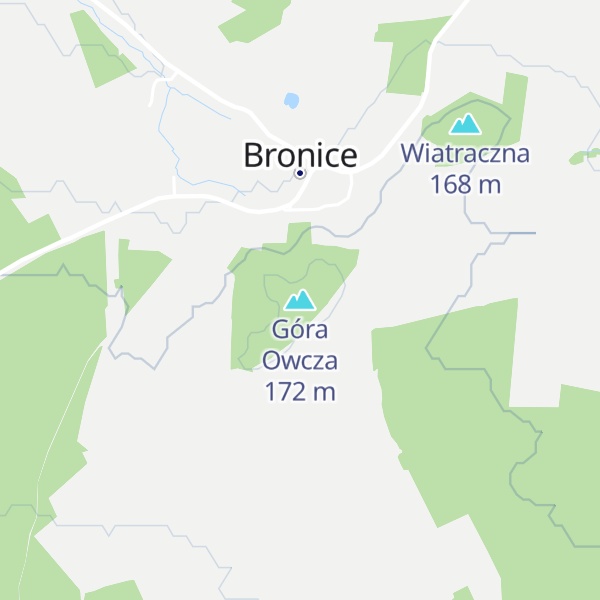 Map of Góra Owcza