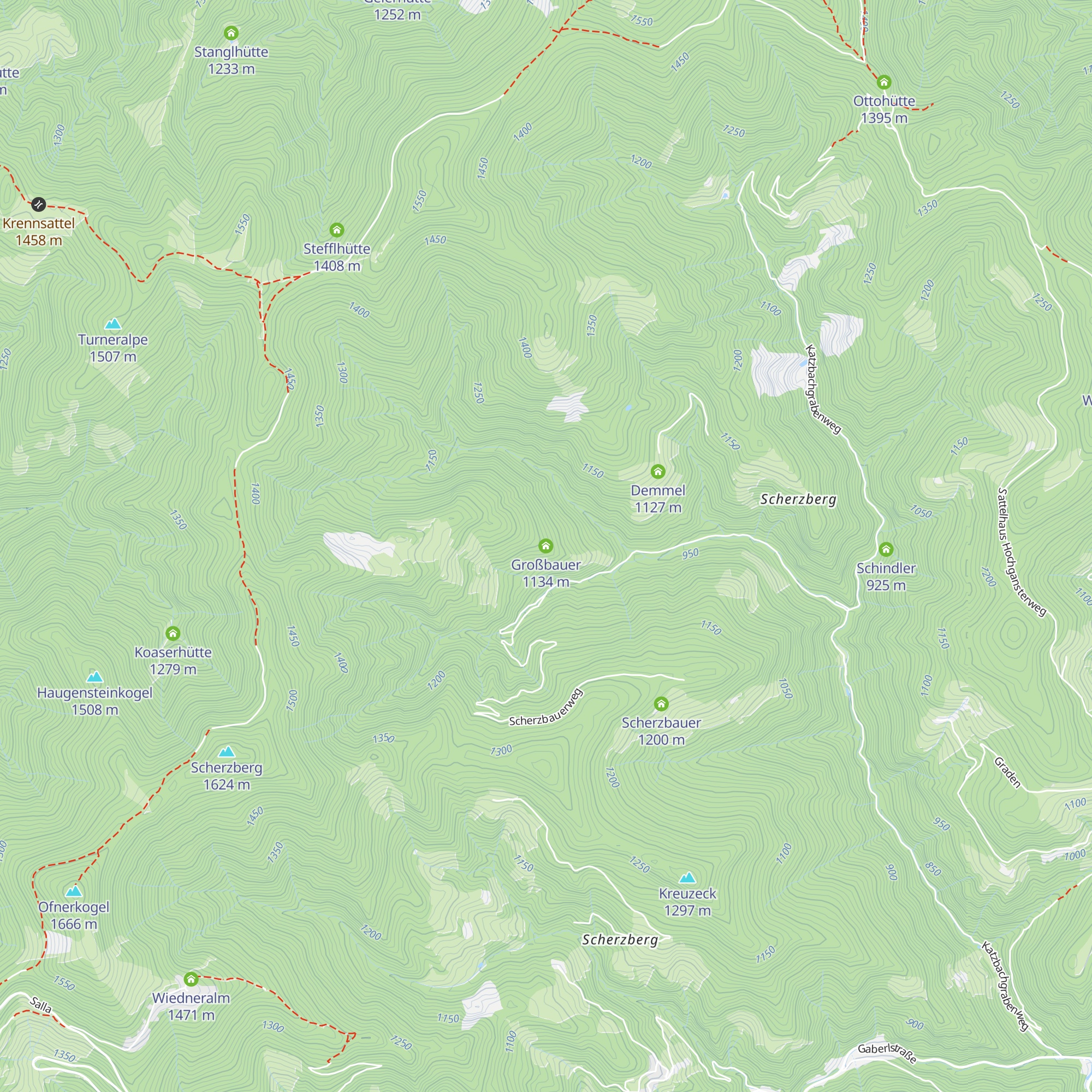 Großbauer map