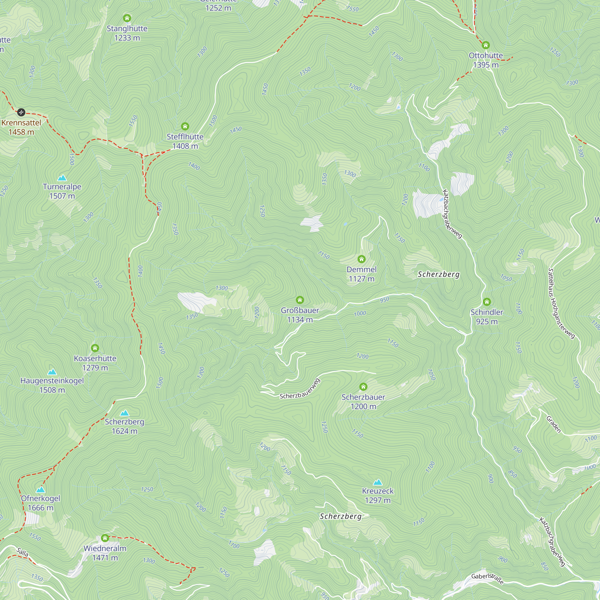 Großbauer map