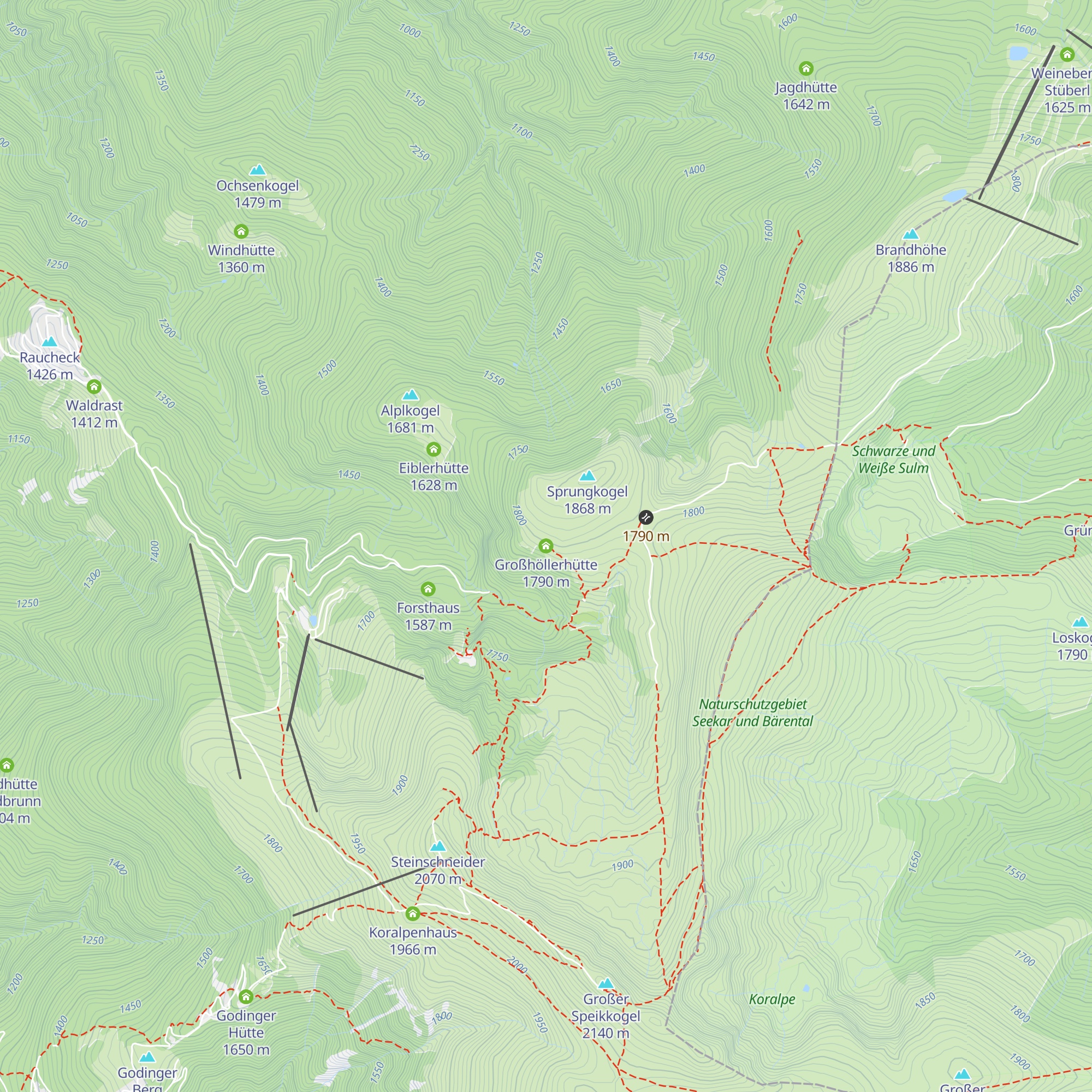 Großhöllerhütte map