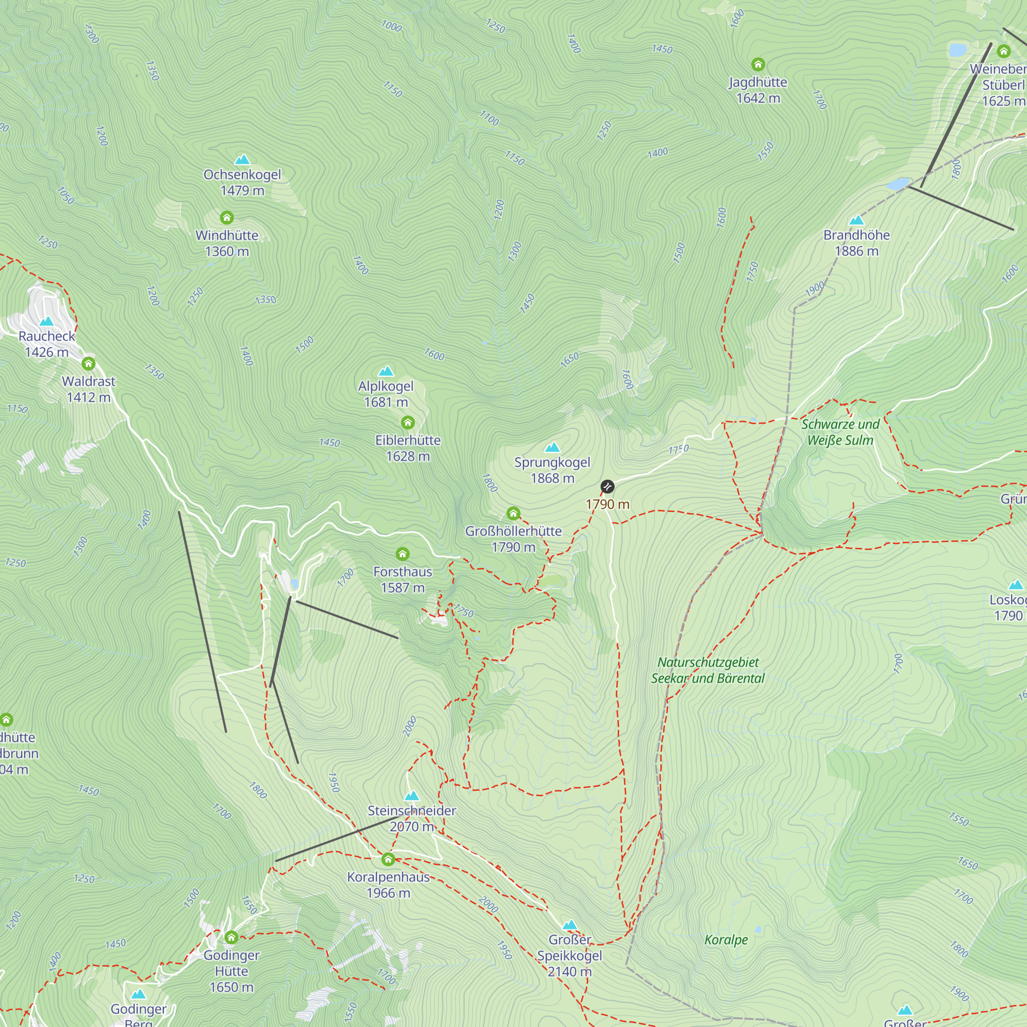 Großhöllerhütte map
