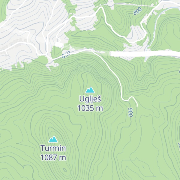 Map of Uglješ