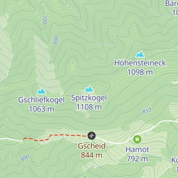 Map of Spitzkogel