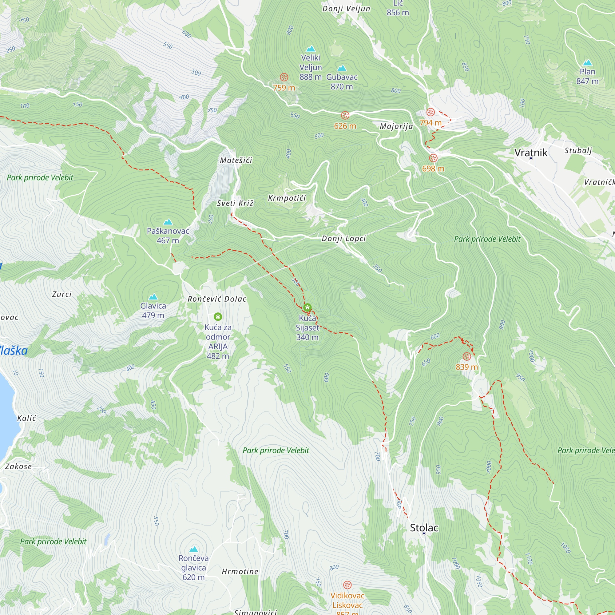 Kuća Sijaset map