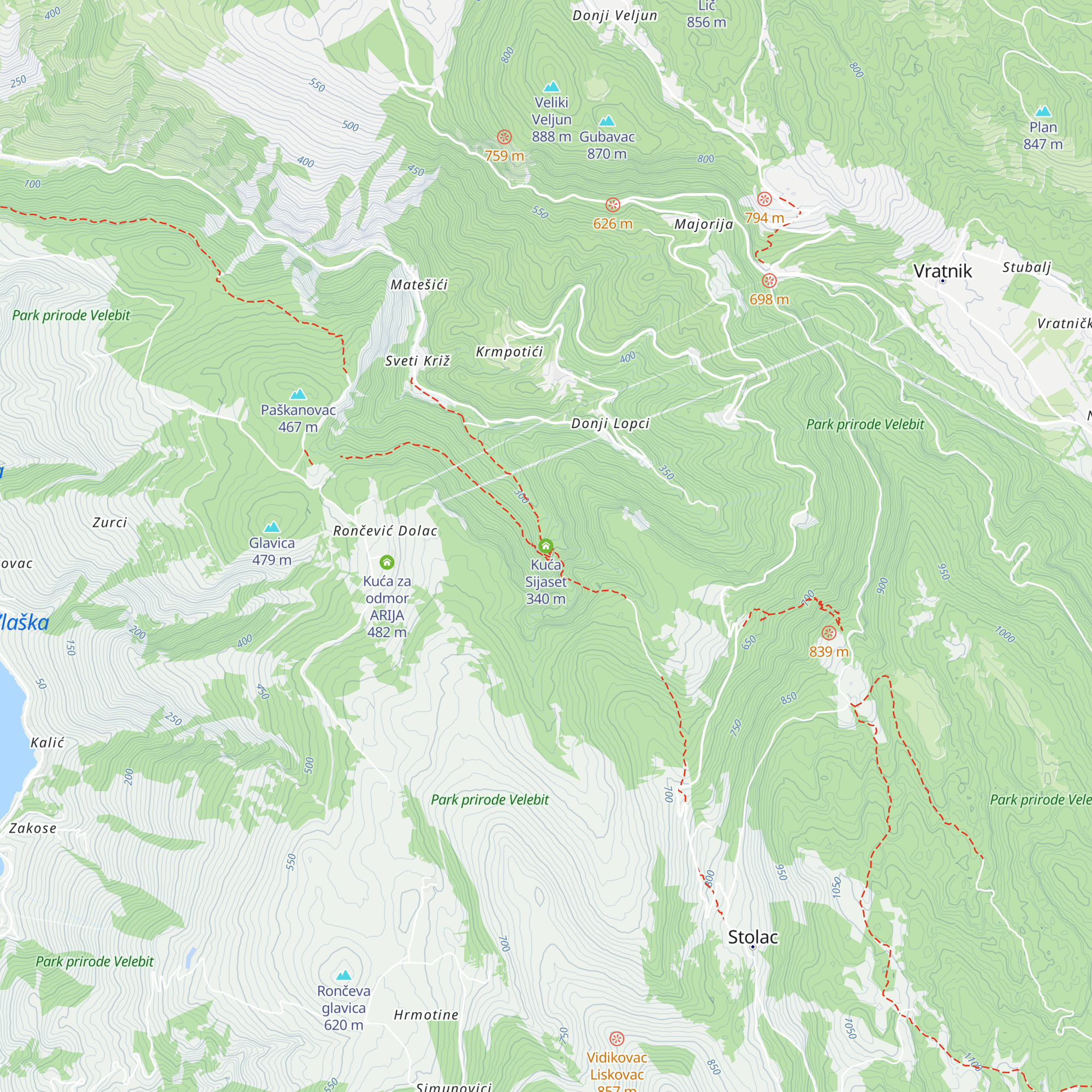 Kuća Sijaset map