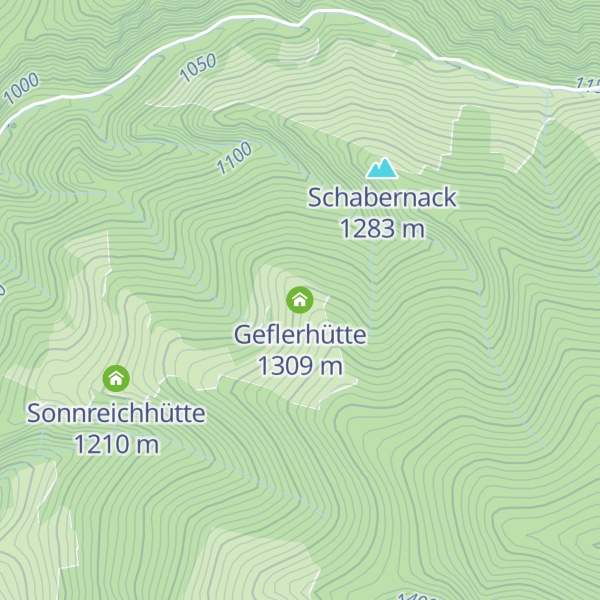 Map of Geflerhütte