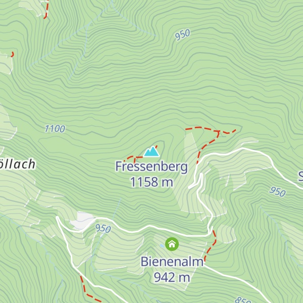 Map of Fressenberg