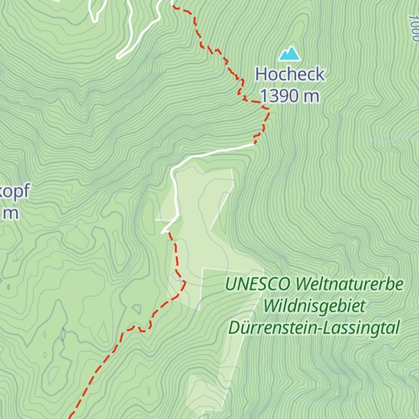 Map of Wiesenalm