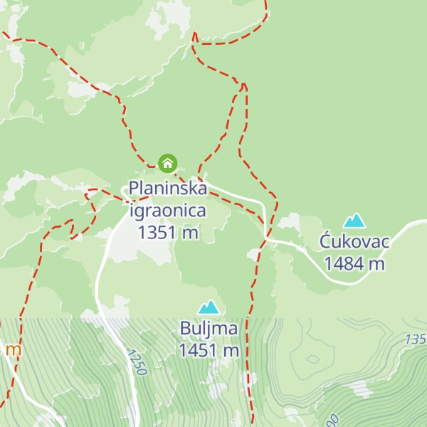 Map of Polazna stanica bivše industrijske žičare