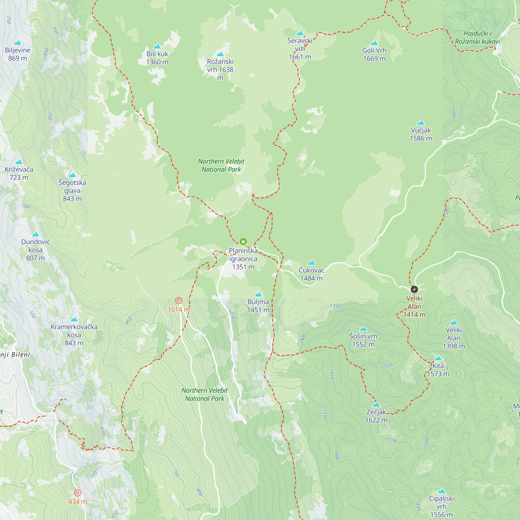 Polazna stanica bivše industrijske žičare map