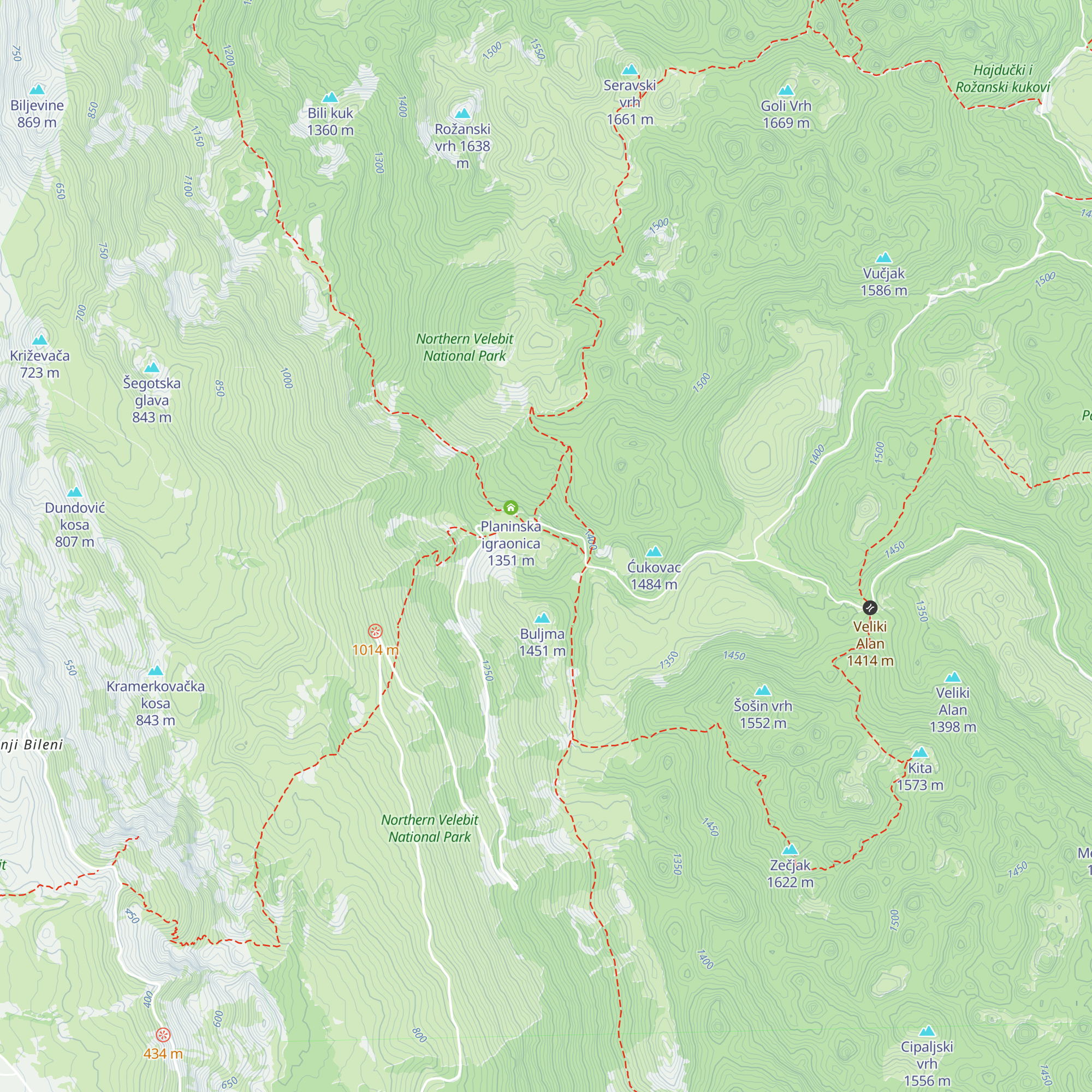 Polazna stanica bivše industrijske žičare map
