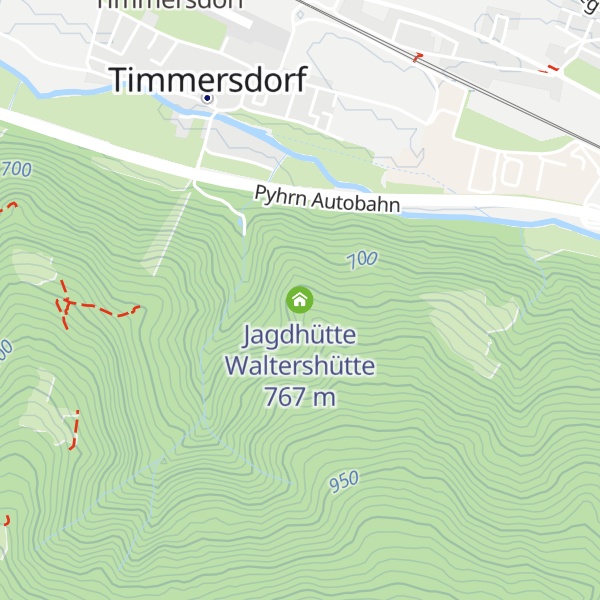 Map of Jagdhütte Waltershütte