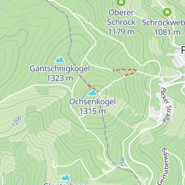 Map of Ochsenkogel