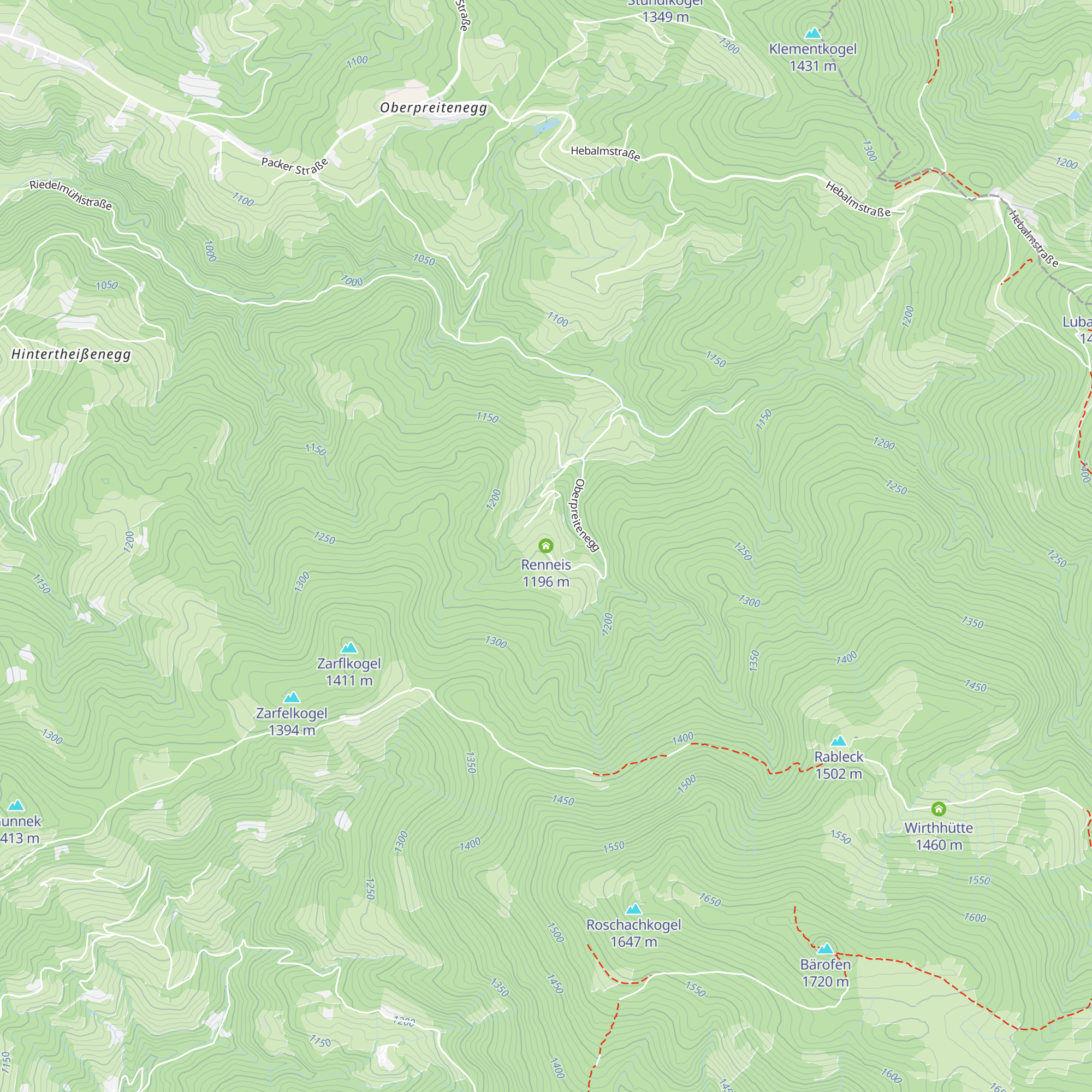 Renneis map