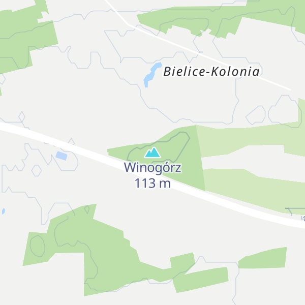 Map of Winogórz