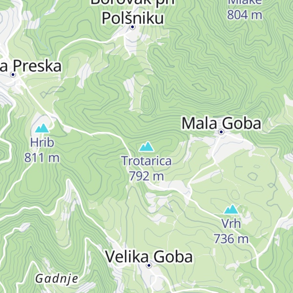 Map of Trotarica