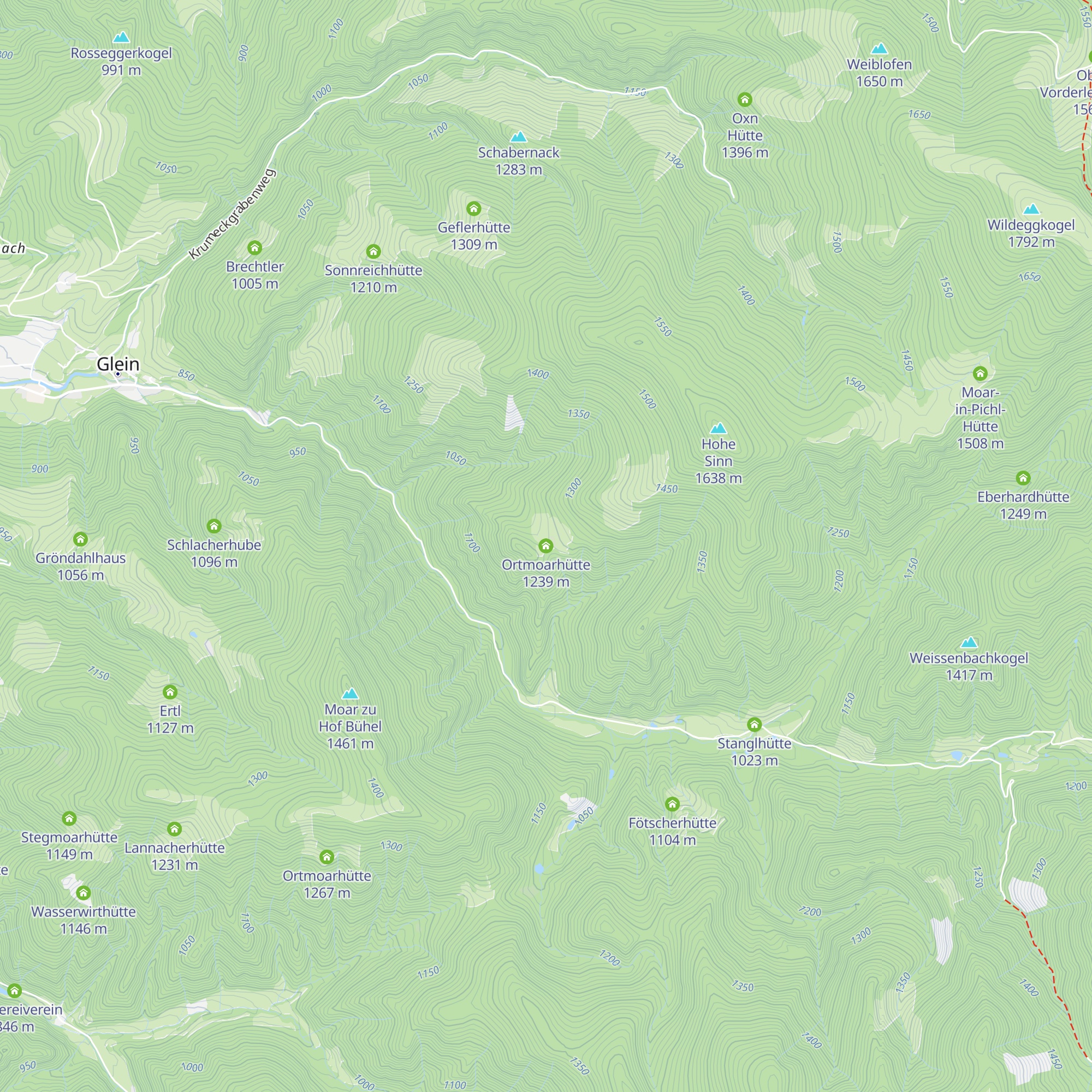 Ortmoarhütte map