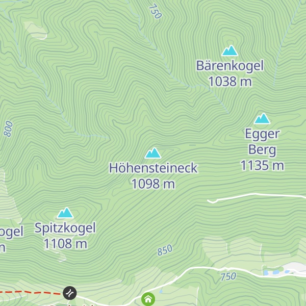 Map of Höhensteineck