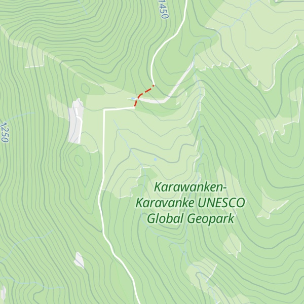 Map of Stiftshütte am Brandl