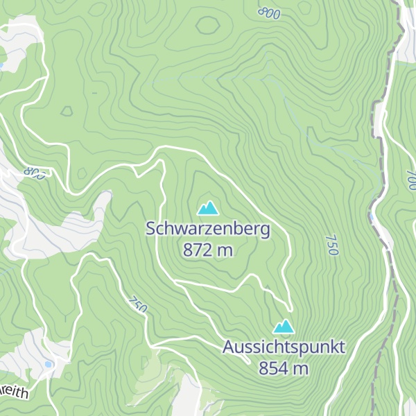 Map of Schwarzenberg