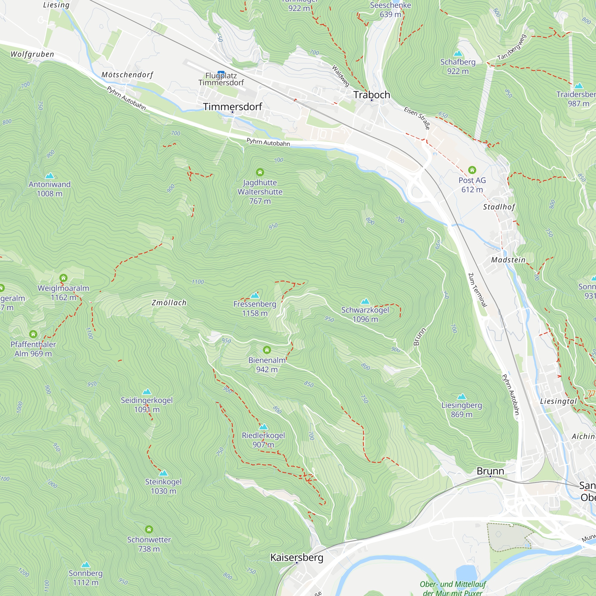 Josefinenhütte map