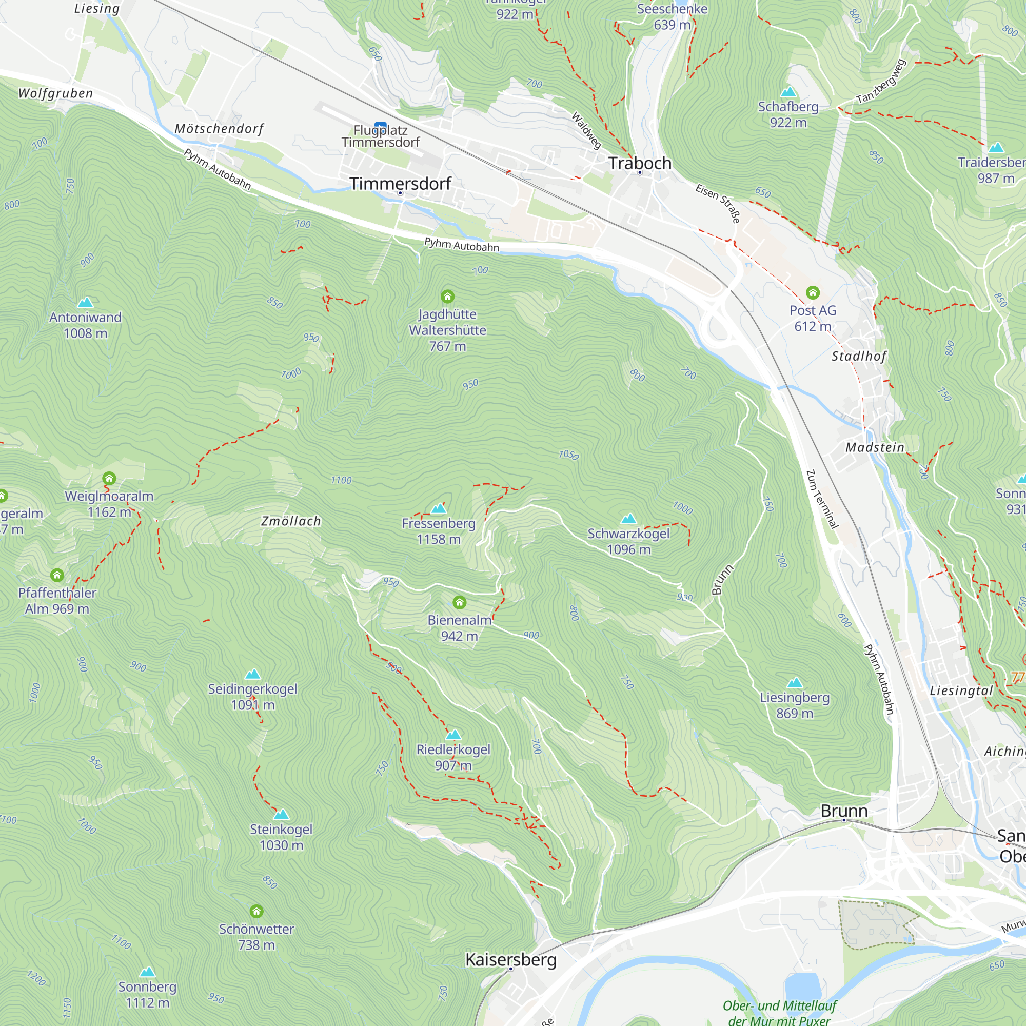 Josefinenhütte map