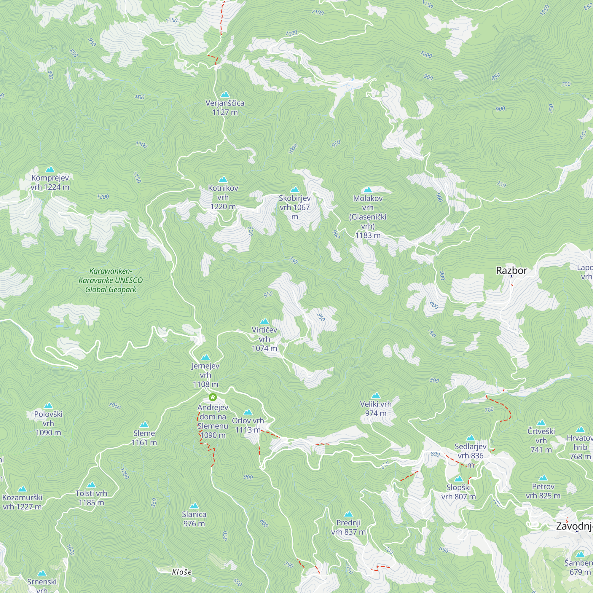 Kranjčeva kašča map