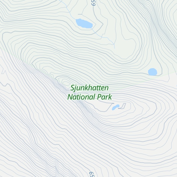 Map of Yttertinden