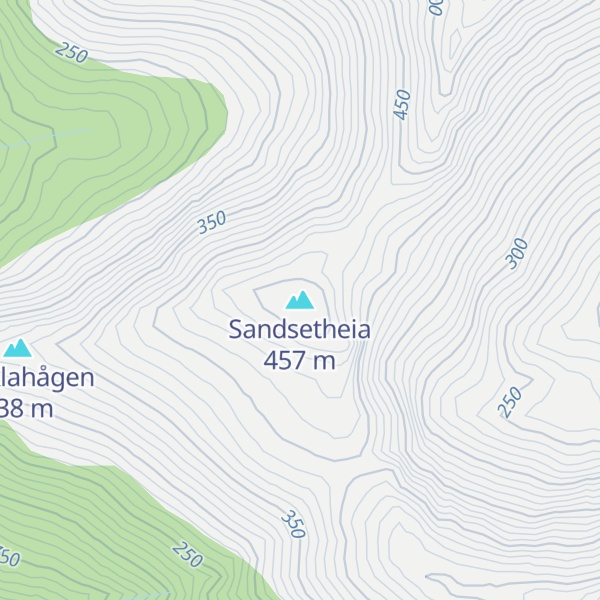 Map of Sandsetheia