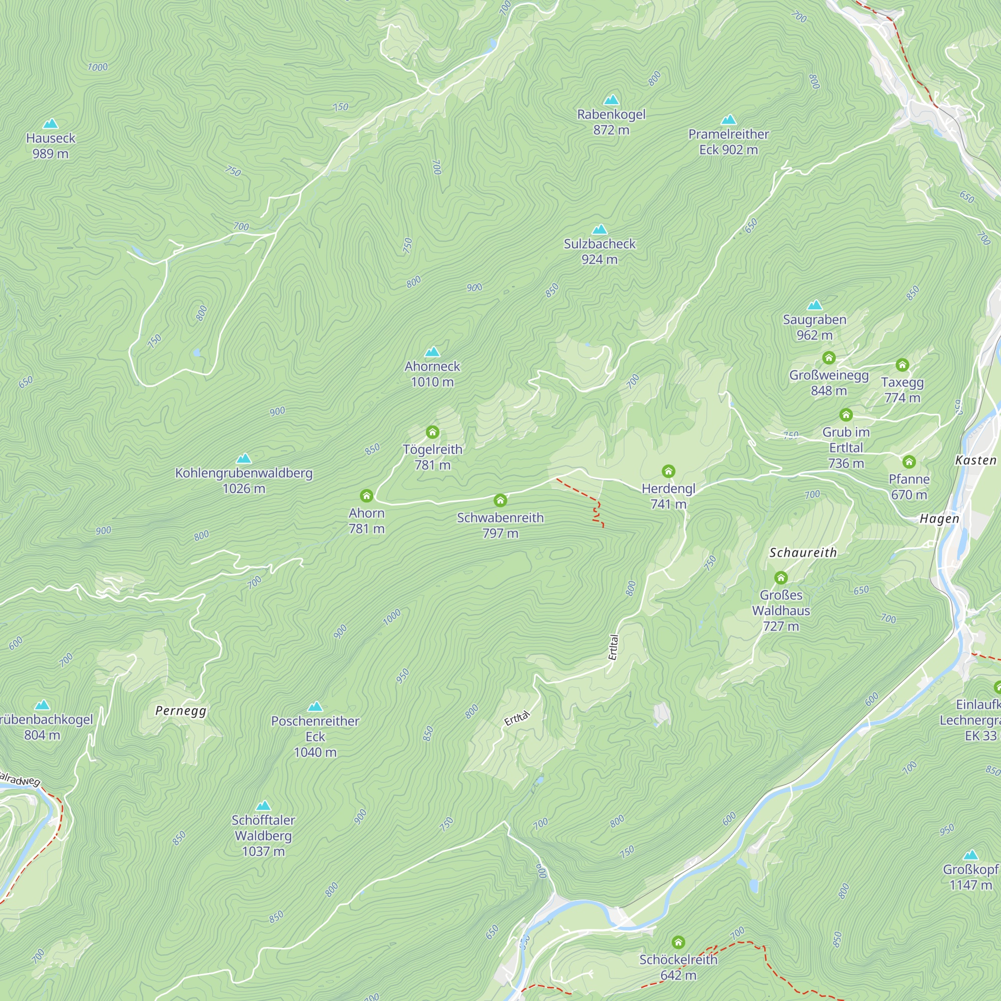 Schwabenreith map