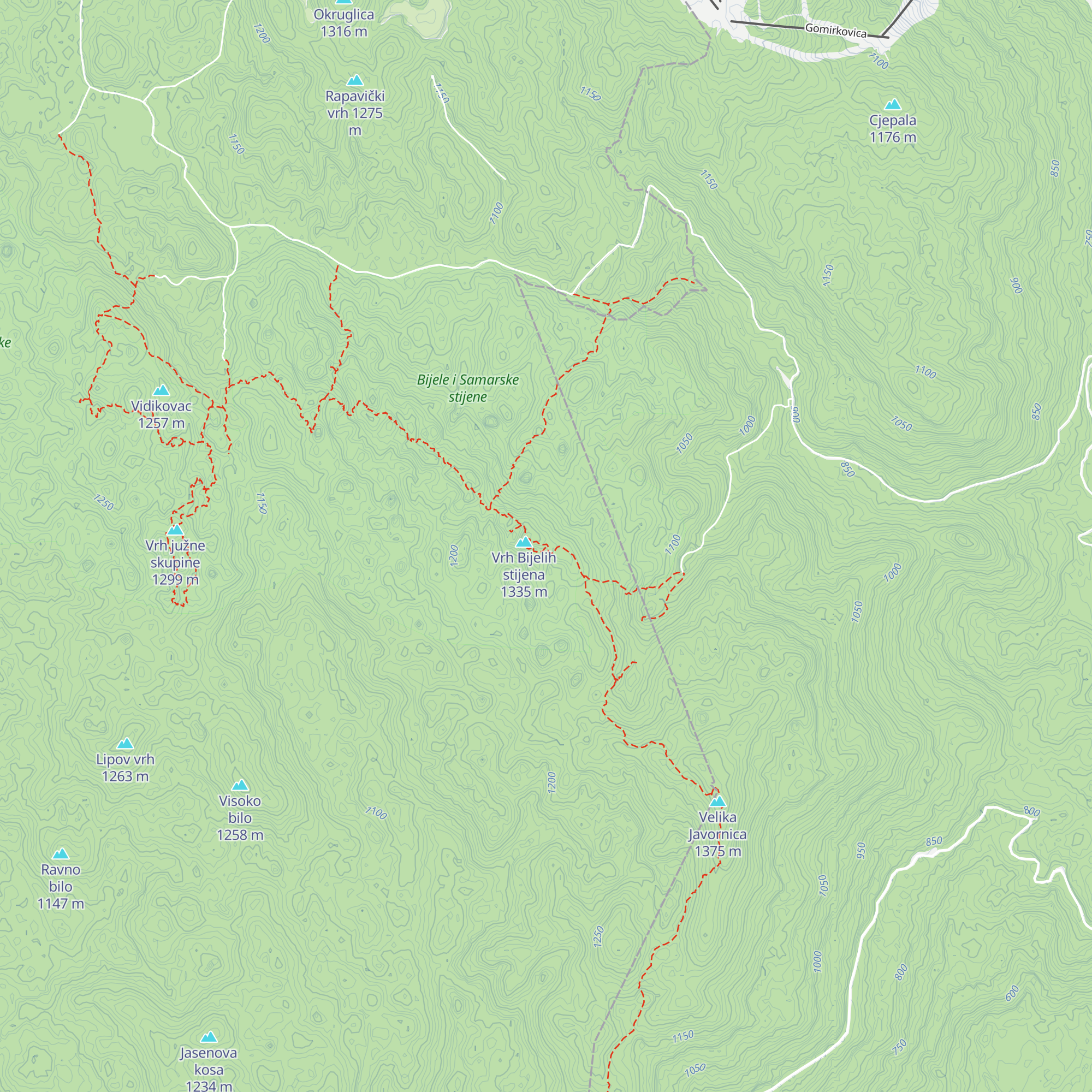 Planinarska kuća "Dragutin Hirtz" map