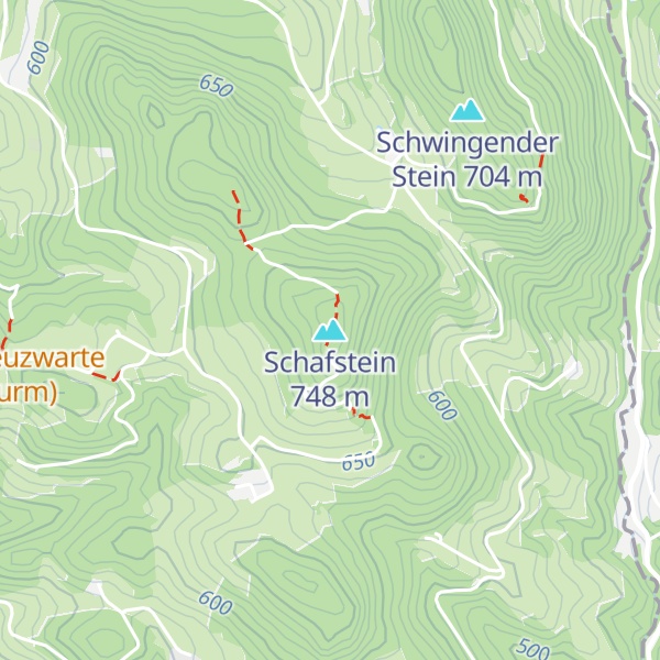 Map of Schafstein