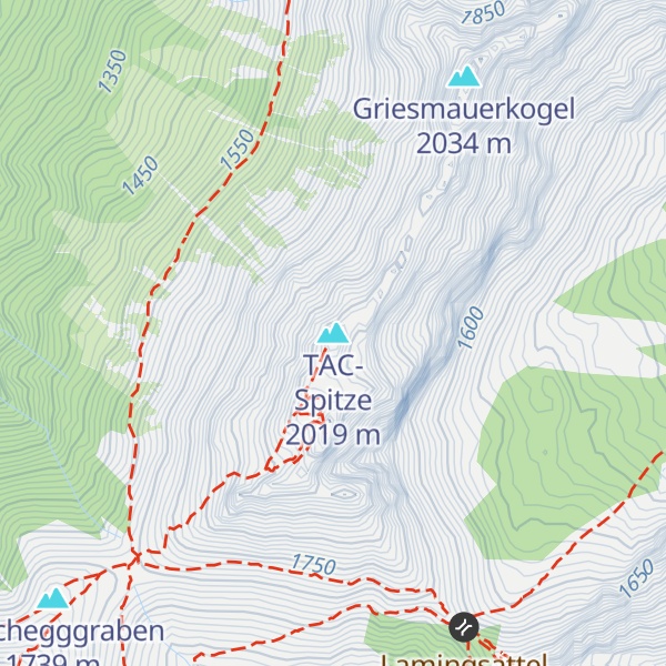 Map of TAC-Spitze
