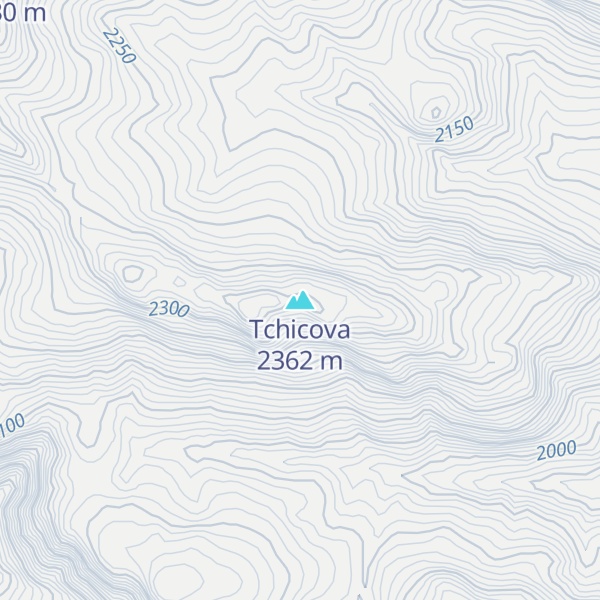Map of Tchicova