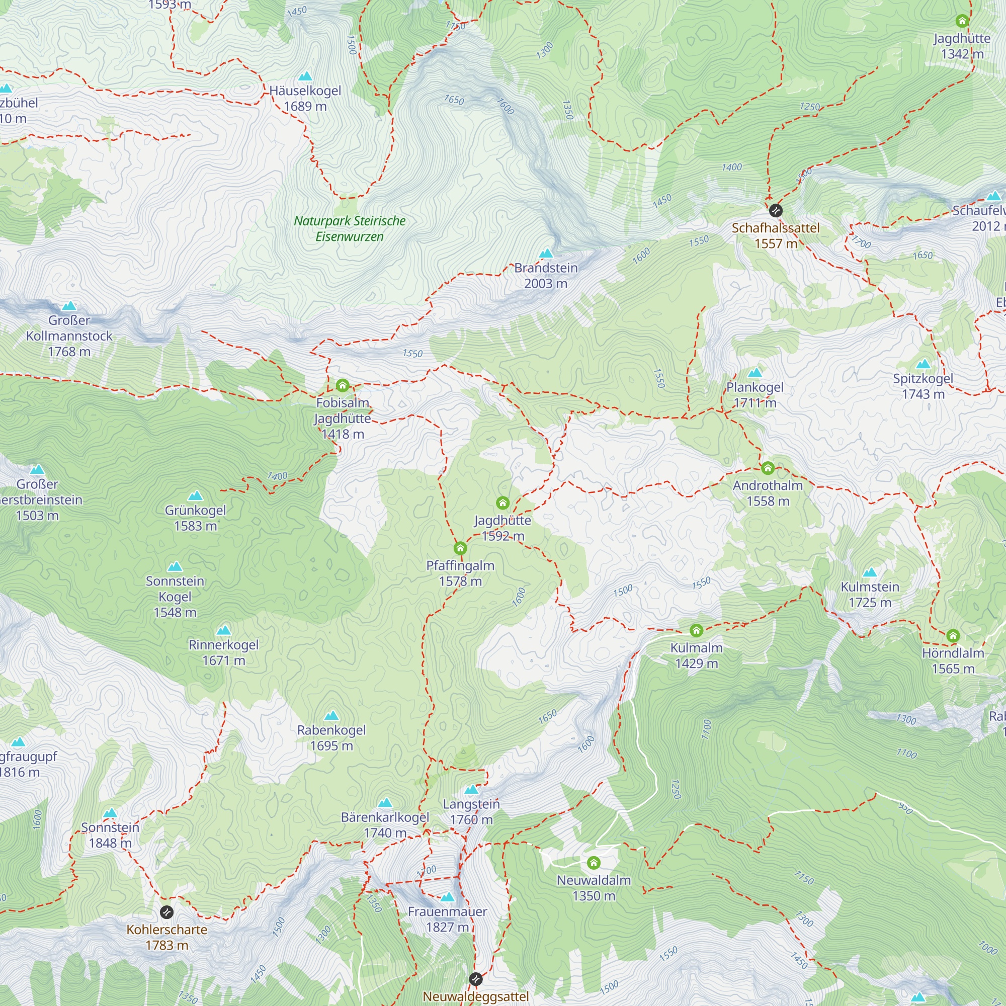 Jagdhütte map