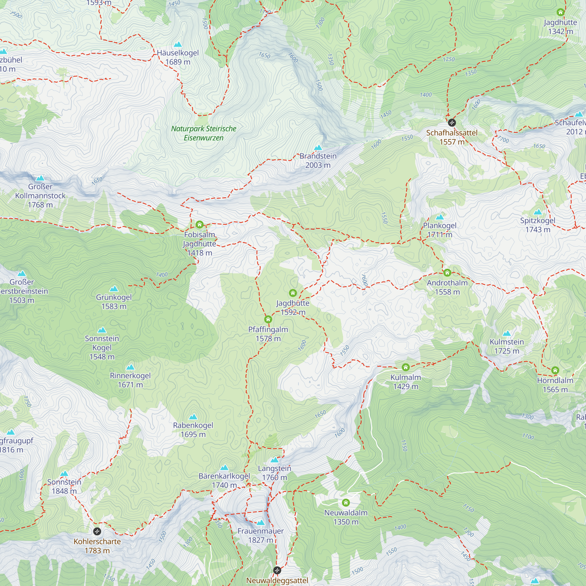 Jagdhütte map