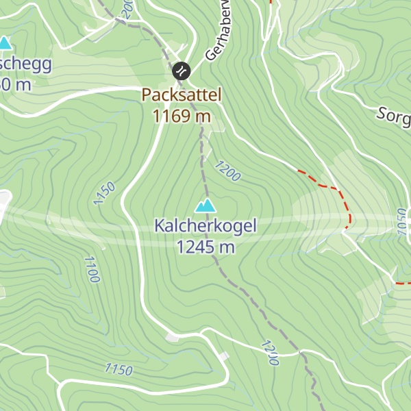 Map of Kalcherkogel