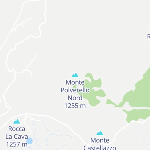Map of Monte Polverello Nord